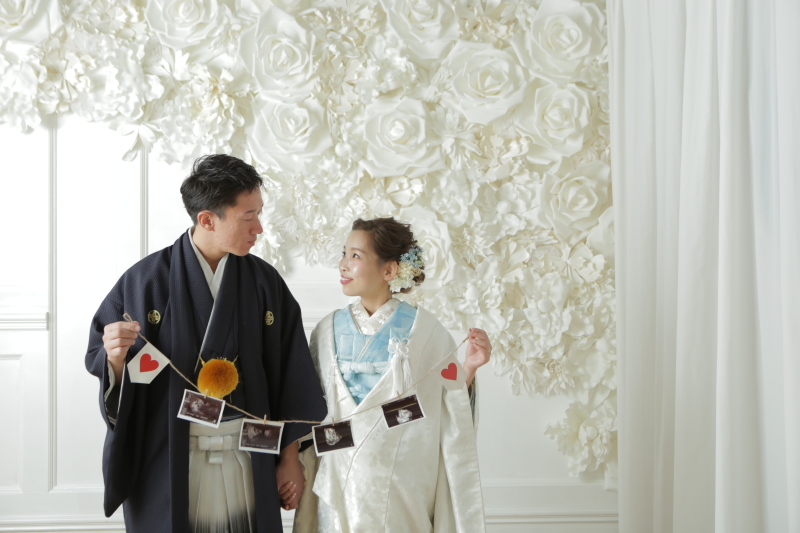 エコー写真と一緒に