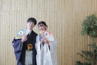 【和装スタジオ撮影】ご結婚式の前撮りに♪