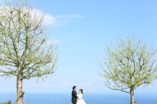 洋装ロケーション撮影