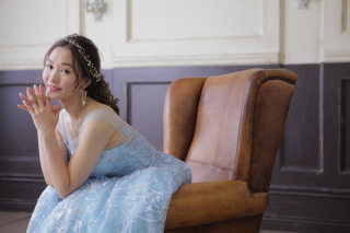 カラードレス撮影（スタジオ）