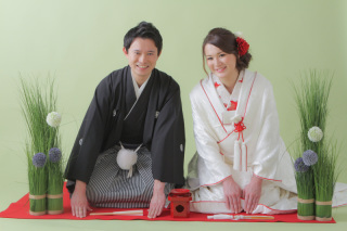 定番のお正座ポーズ！