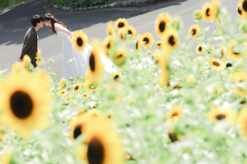 【梅田店限定】鶴見緑地公園ロケーション撮影・衣装1着・150カット全データ付きプラン◇衣装選び放題&肌着レンタル&交通費付