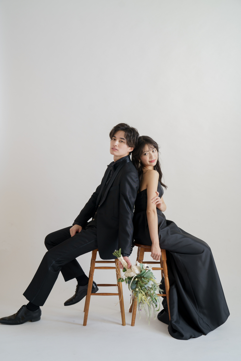 【Photorait限定】10月末まで　全て込みで￥45,000!ウェディング＆カラードレススタジオ撮影　セルフフォト付き