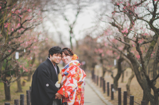 【Photorait限定】11月末までの撮影 お好きな和装をきて庭園&スタジオで撮影(追加料金なし) 80カットデータ