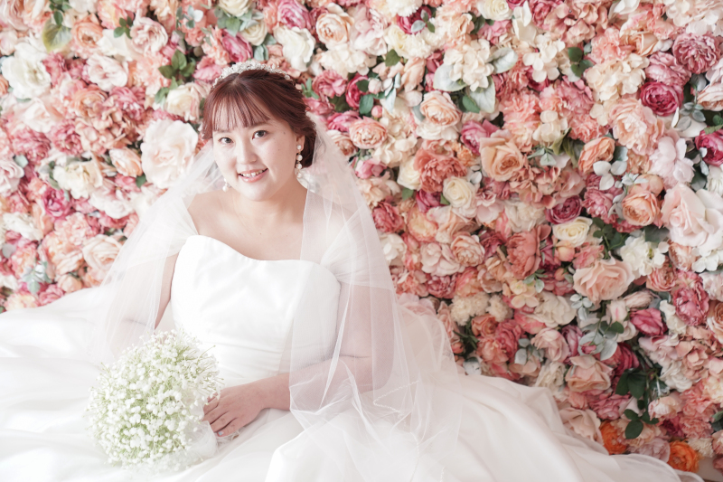着たいドレスで叶える♡プラスサイズ花嫁向け スタジオ撮影衣装1着・Curvy Weddingプラン〈梅田店限定〉