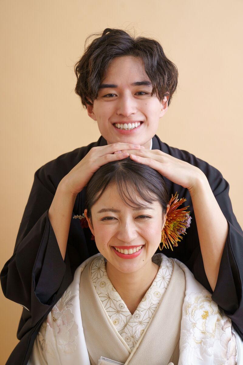 【Photorait限定】10月末まで　全て込みで￥45,000!白無垢×色打掛スタジオ撮影　データ40カット＋セルフフォト付き