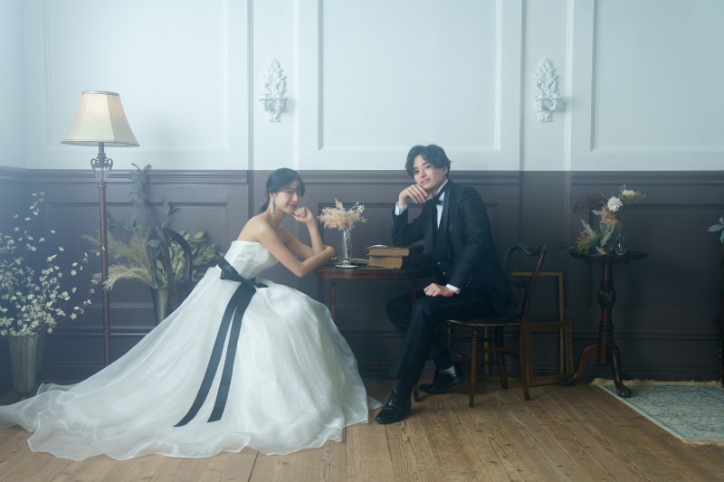 【Photorait限定】11月末までの撮影　和装で大仙公園ロケ＆スタジオでドレス撮影(追加料金なし)　80カットデータ