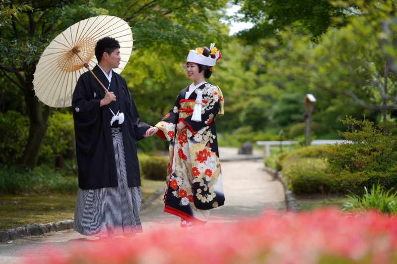 【Photorait限定】11月末までの撮影　和装で大仙公園ロケ＆スタジオでドレス撮影(追加料金なし)　80カットデータ