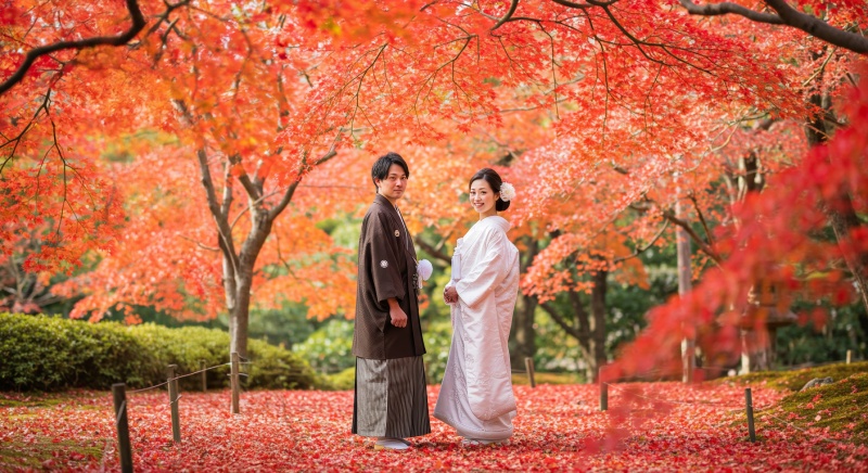 【早い者勝ち】紅葉プラン◆¥60,000でデータ20カット付き