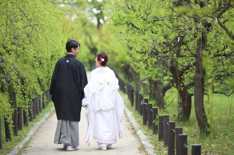 【Photorait限定】10月末まで和装で大仙公園＆洋装で中之島公会堂でロケ撮影　衣装追加料金なしデータ200カット付き