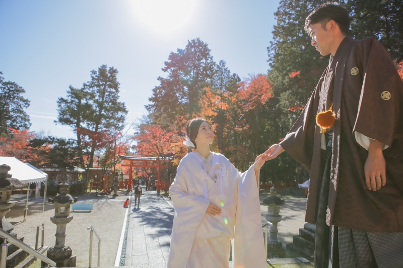 晴天にも恵まれて