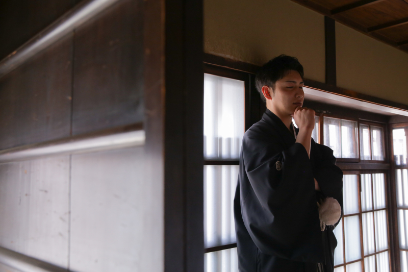 ご新郎様ソロショット