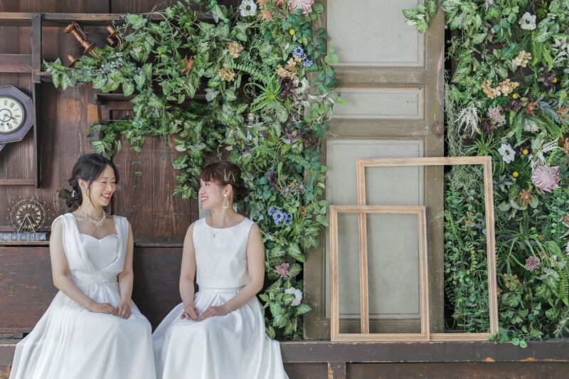 友達と一緒に女子会気分で