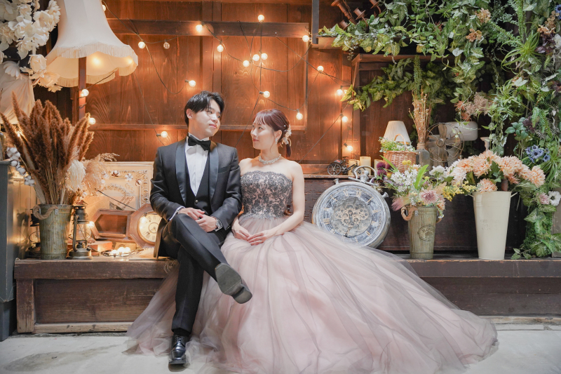 アンティークなスタジオで