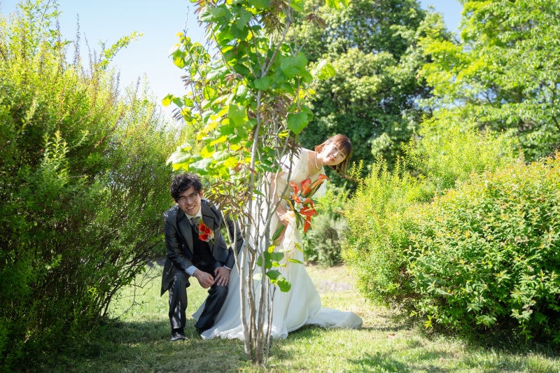 遊び心あるお写真も