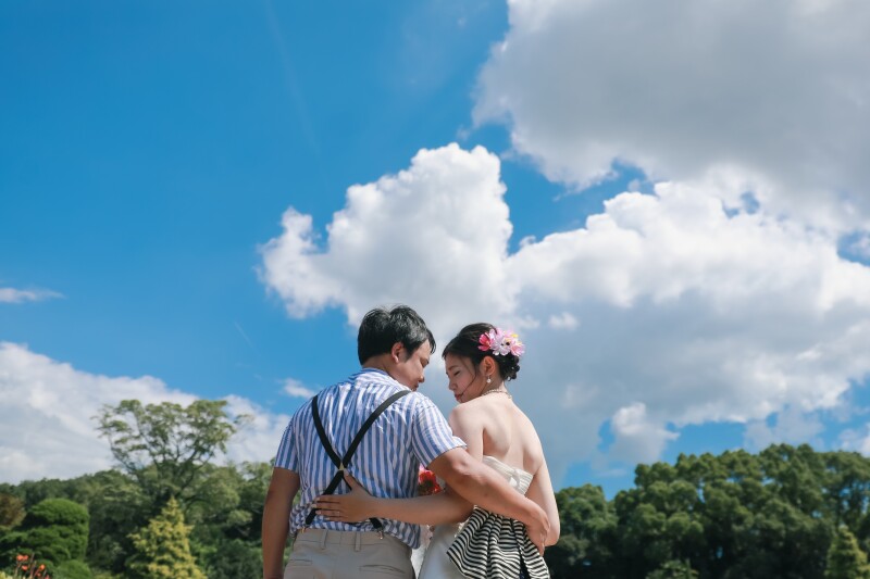 素敵な青空と共に