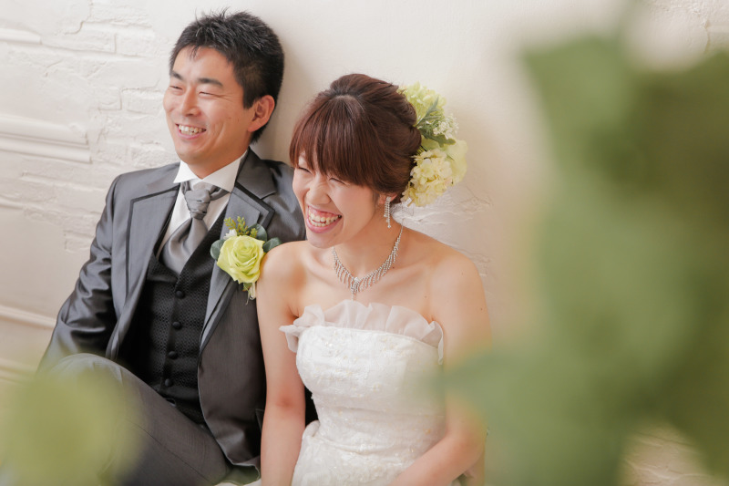 自然な表情も撮影のシーンの入れます♪