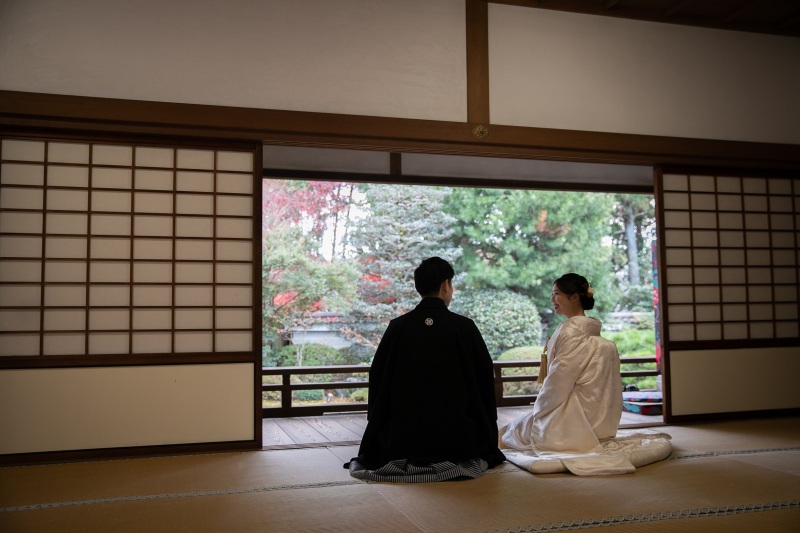 お正座ショット