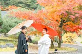 雨の中のロケーション撮影