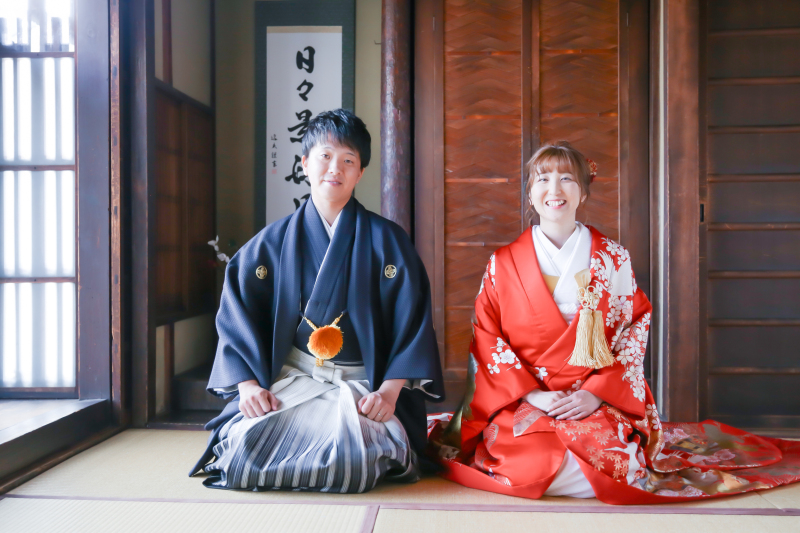 お正座ショット