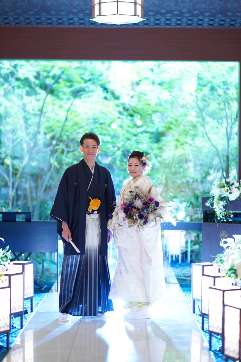 挙式会場でも