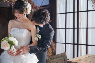 洋装スタジオ撮影