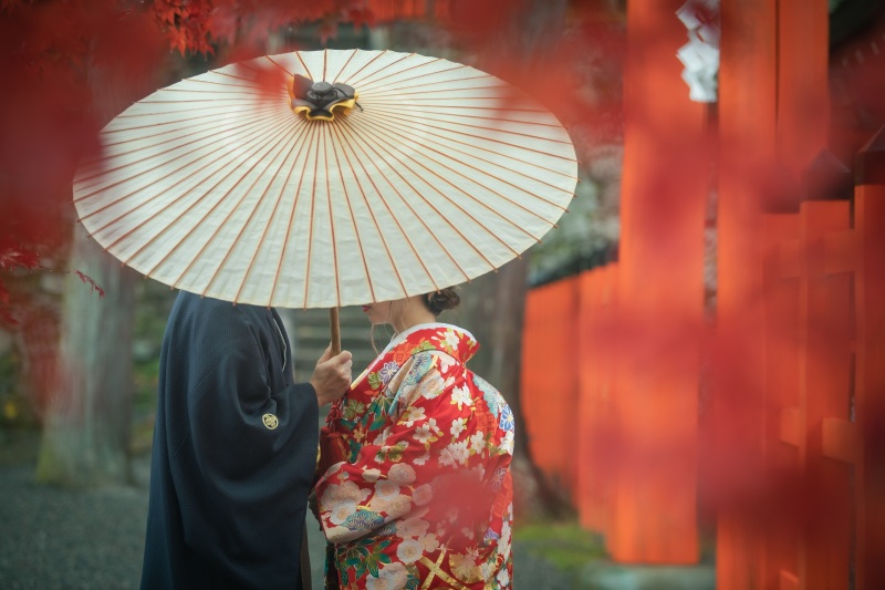 見つめ合いながら