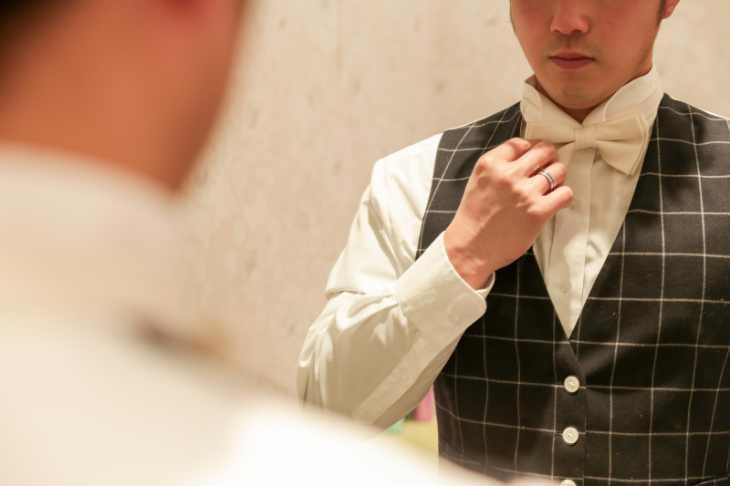 旦那様のお支度へ