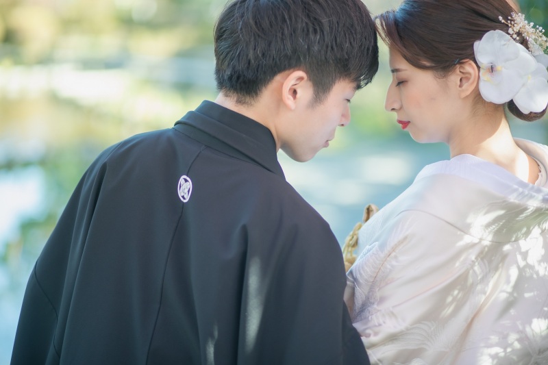 くっつきながら