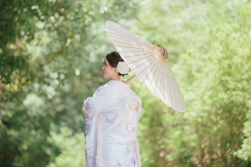 花嫁様と白無垢