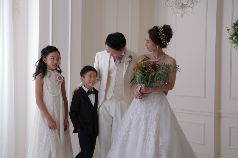 ファミリーフォト スタジオ撮影