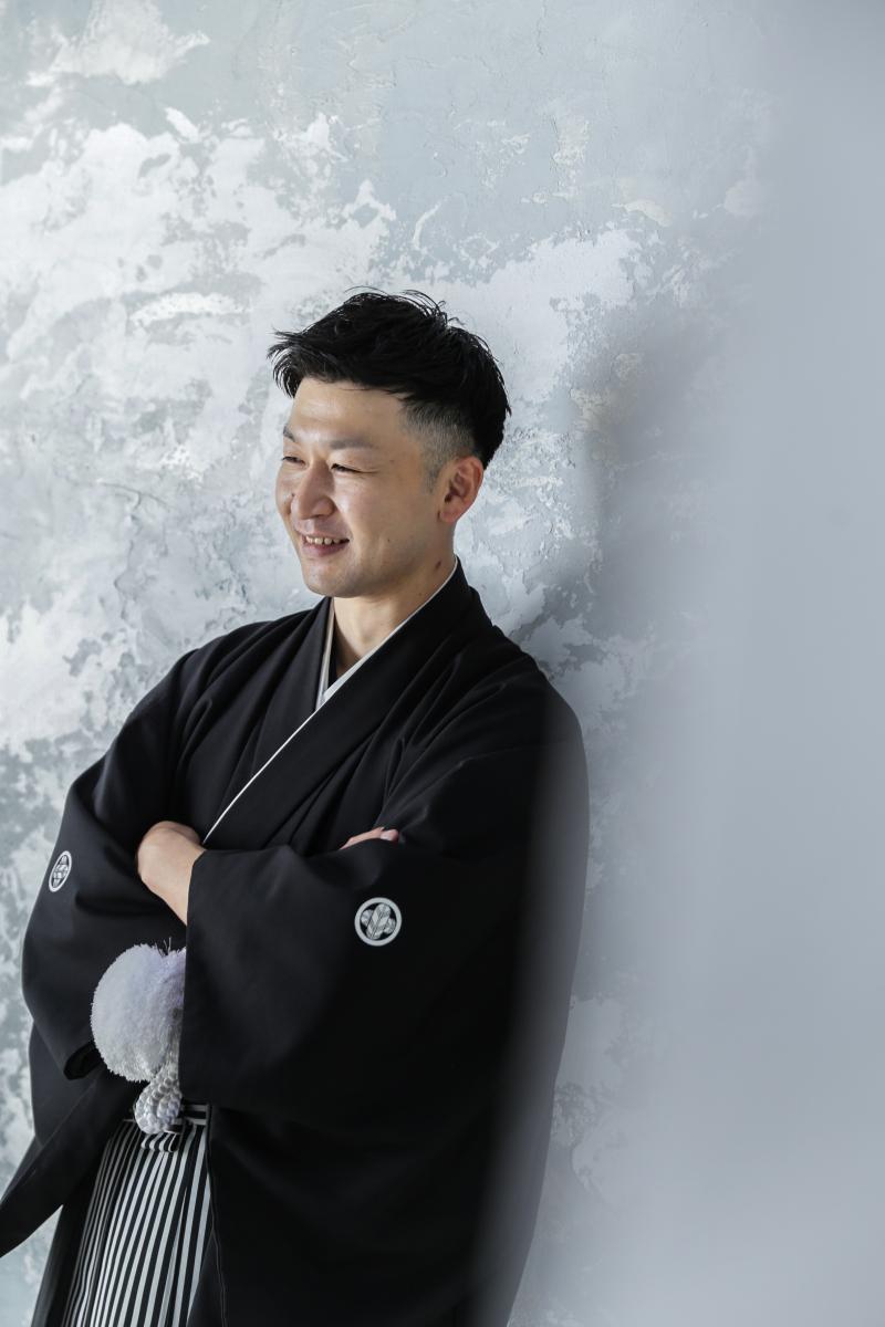 新郎ソロショット