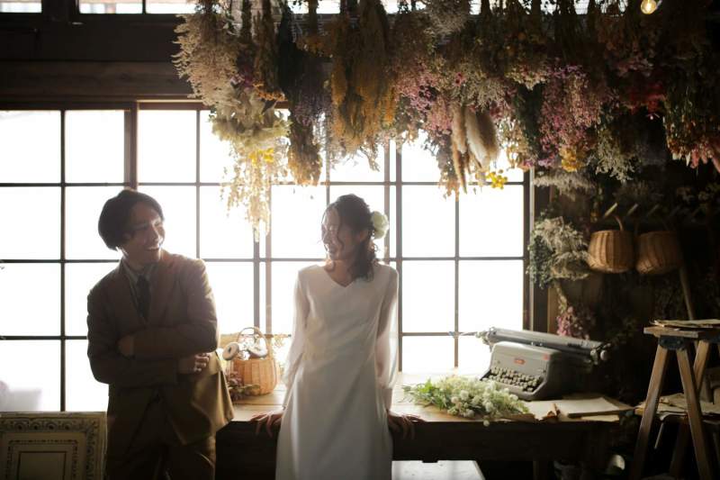 カジュアルなスタイルで