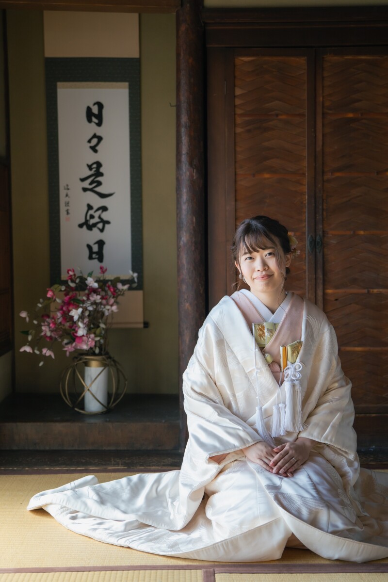 新婦ソロショット