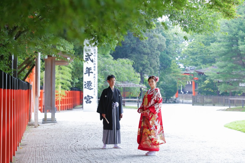 *世界遺産 京都 上賀茂神社にて*