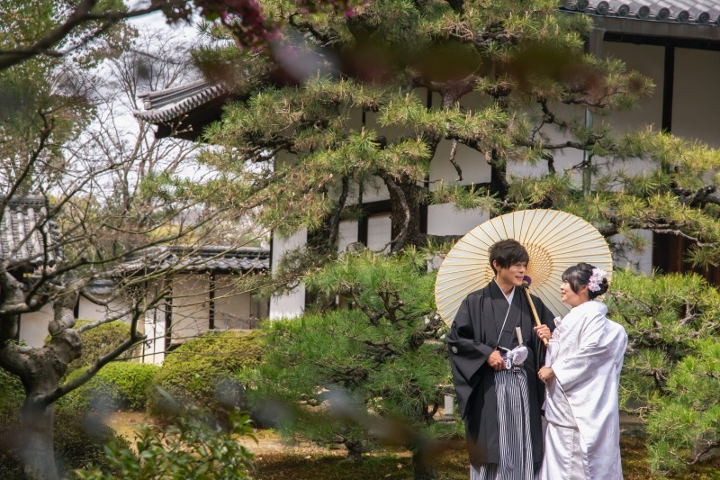 緑も色付き始め