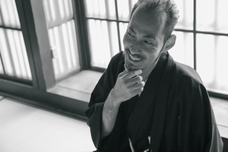 男性のソロショットも