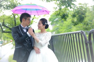 雨の日のデート