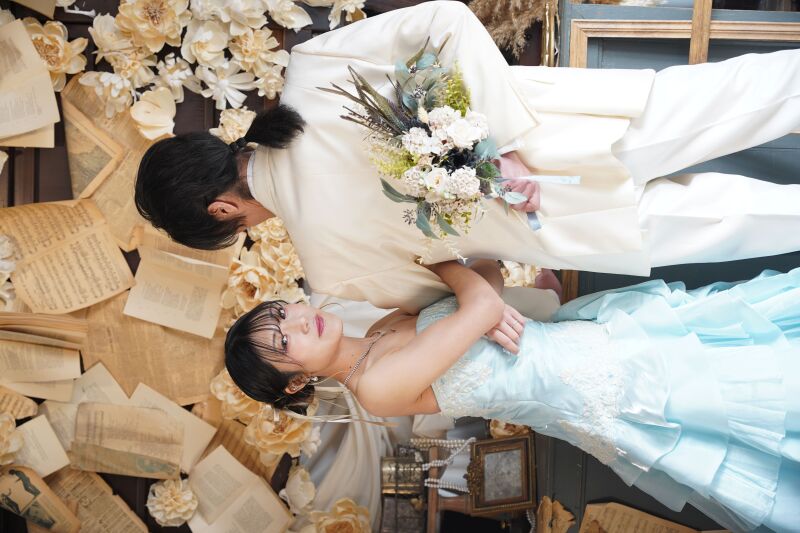 振り返りショット