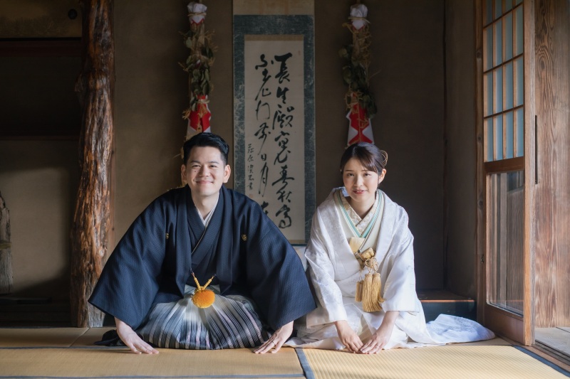 定番お正座ショット