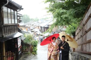 雨でも素敵に♪