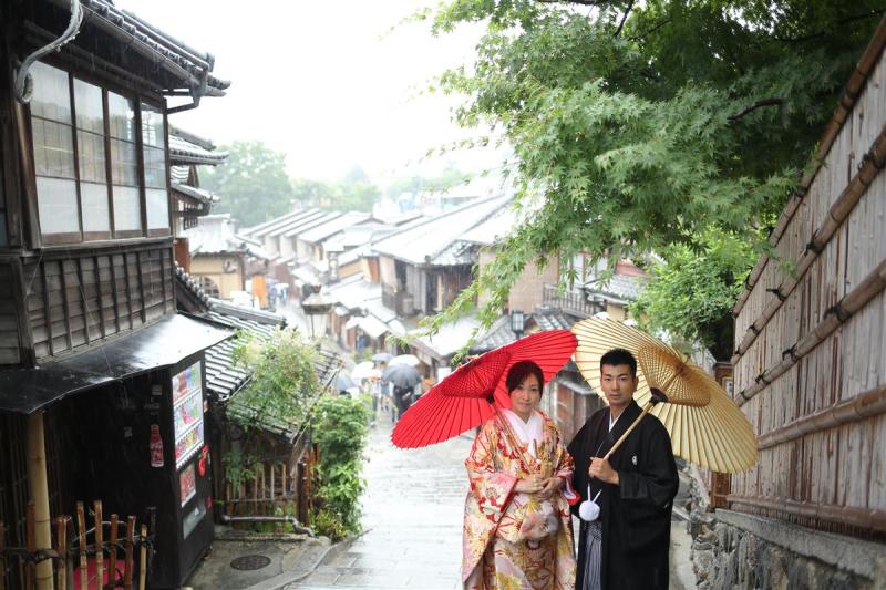 雨でも素敵に♪