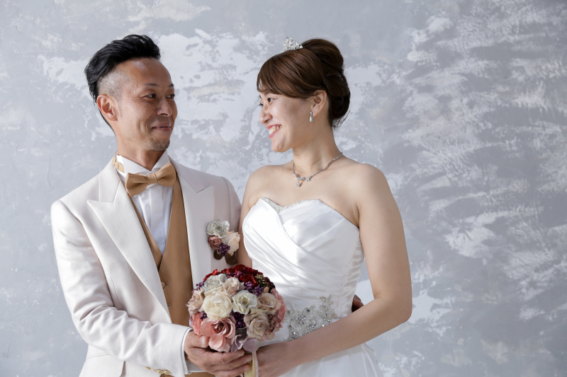 手作りのブーケ