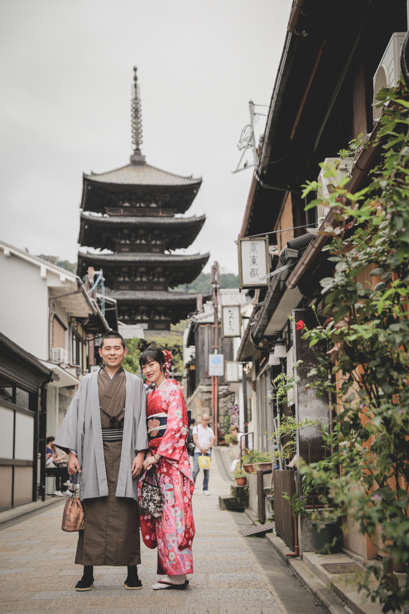 八坂お散歩　ロケーション撮影