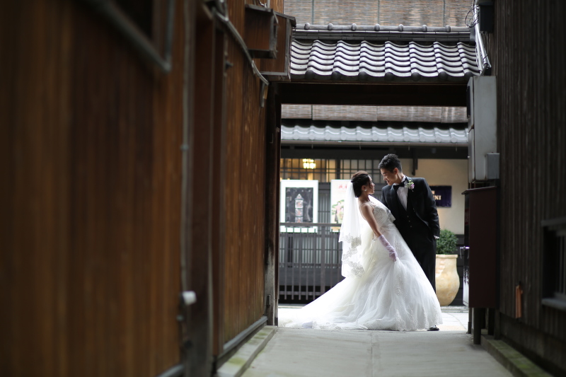 絵になるエスコート！