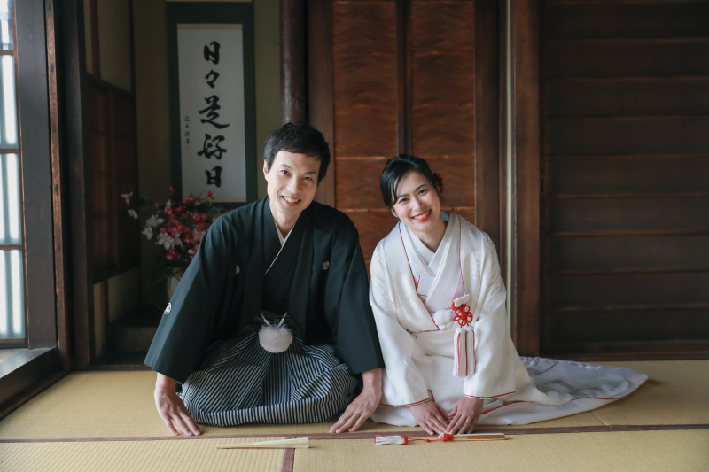 お正座ショット