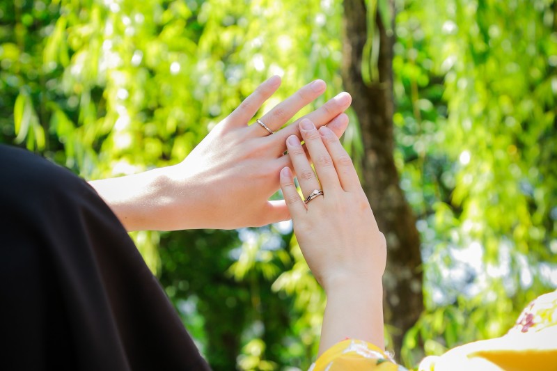 二人の誓いの印