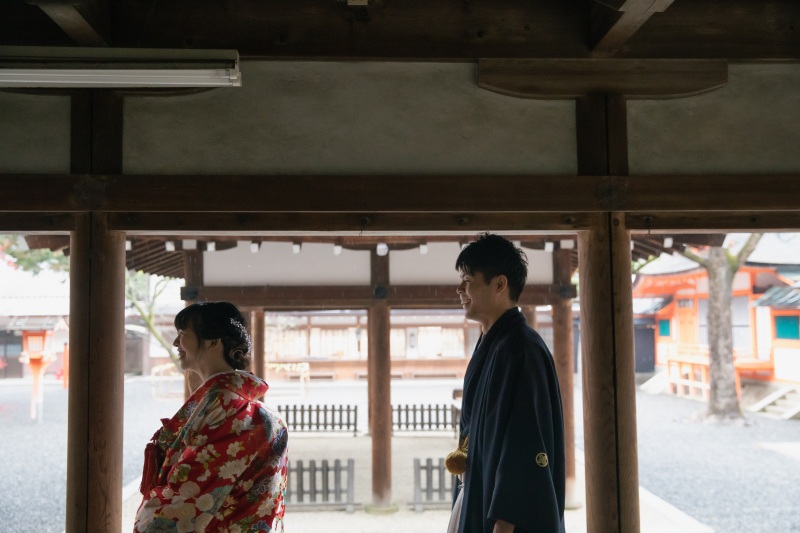 吉田神社本宮にて