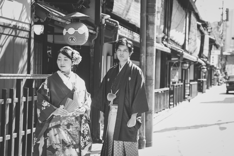 モノクロで。。