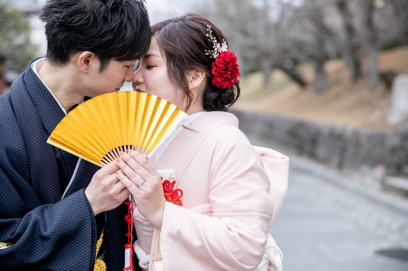 最後にぎゅっと寄り添って